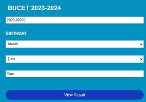 bucet entrance exam reviewer|The BUCET results can now be accessed .